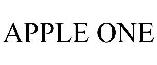 APPLE ONE