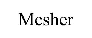 MCSHER