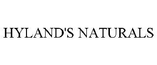 HYLAND'S NATURALS