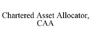 CHARTERED ASSET ALLOCATOR, CAA