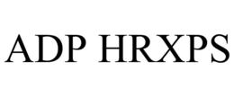 ADP HRXPS