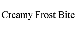 CREAMY FROST BITE
