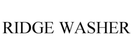 RIDGE WASHER