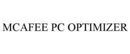 MCAFEE PC OPTIMIZER