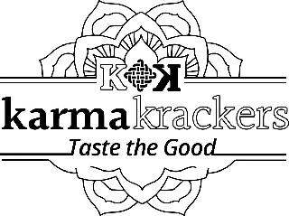 K K KARMA KRACKERS TASTE THE GOOD