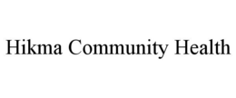 HIKMA COMMUNITY HEALTH