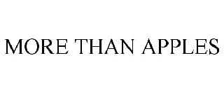 MORE THAN APPLES