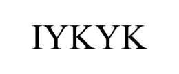 IYKYK