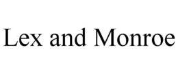 LEX AND MONROE