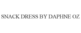 SNACK DRESS BY DAPHNE OZ