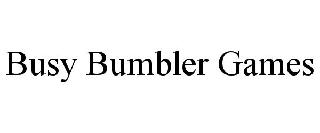 BUSY BUMBLER GAMES