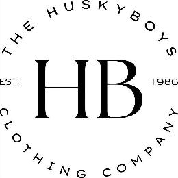 THE HUSKYBOYS CLOTHING COMPANY HB EST. 1986