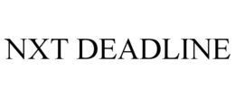 NXT DEADLINE