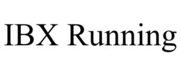 IBX RUNNING