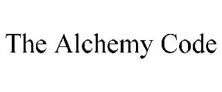 THE ALCHEMY CODE