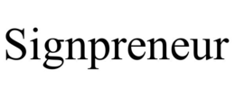 SIGNPRENEUR