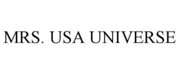 MRS. USA UNIVERSE