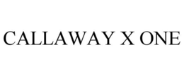 CALLAWAY X ONE