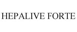 HEPALIVE FORTE