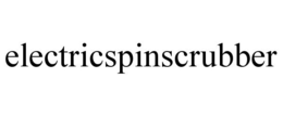 ELECTRICSPINSCRUBBER