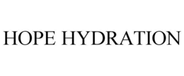 HOPE HYDRATION