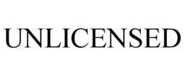 UNLICENSED