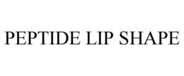 PEPTIDE LIP SHAPE