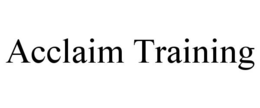 ACCLAIM TRAINING