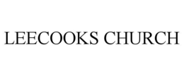 LEECOOKS CHURCH