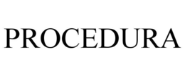 PROCEDURA