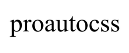 PROAUTOCSS
