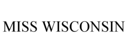 MISS WISCONSIN
