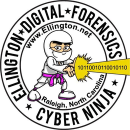 ELLINGTON DIGITAL FORENSICS CYBER NINJA WWW.ELLINGTON.NET RALEIGH, NORTH CAROLINA 10110010110010110