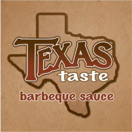 TEXAS TASTE BARBEQUE SAUCE