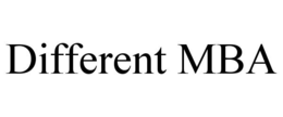 DIFFERENT MBA