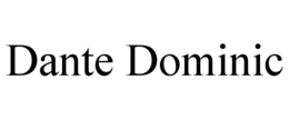 DANTE DOMINIC