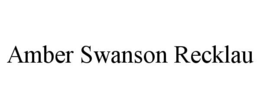 AMBER SWANSON RECKLAU