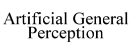 ARTIFICIAL GENERAL PERCEPTION