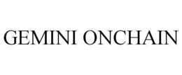 GEMINI ONCHAIN