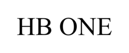 HB ONE
