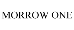 MORROW ONE