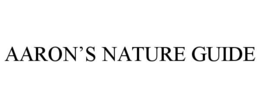 AARON’S NATURE GUIDE