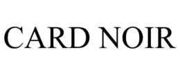 CARD NOIR