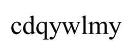 CDQYWLMY