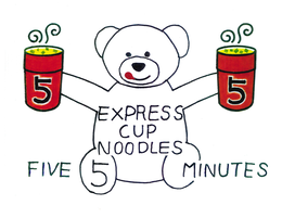 5 5 EXPRESS CUP NOODLES FIVE 5 MINUTES