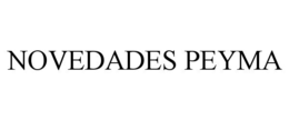 NOVEDADES PEYMA
