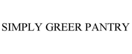 SIMPLY GREER PANTRY