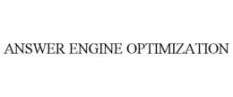 ANSWER ENGINE OPTIMIZATION