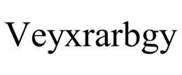 VEYXRARBGY