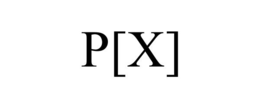 P[X]